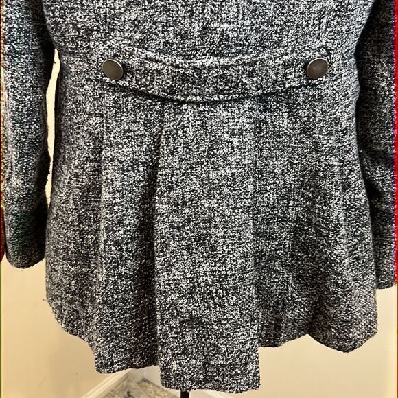 xhilaration Black/White Car Coat - Size XL - Picture 9 of 15